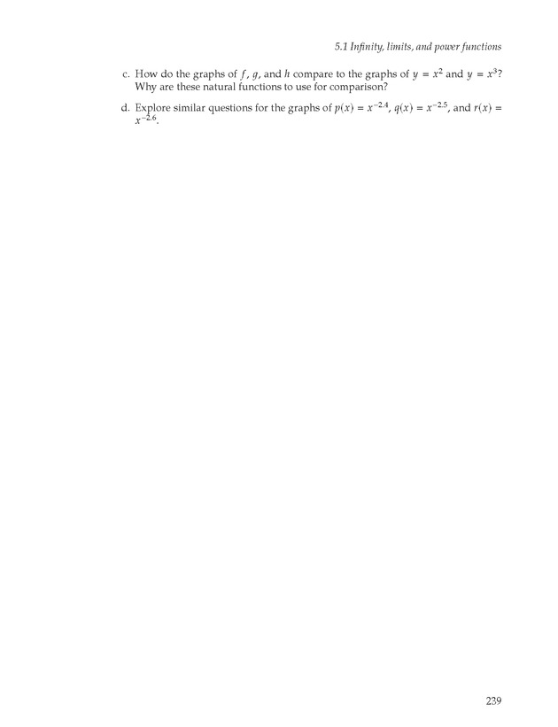 Active Preparation for Calculus - Page 239